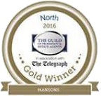 2016 The Telegraph North award gold winner